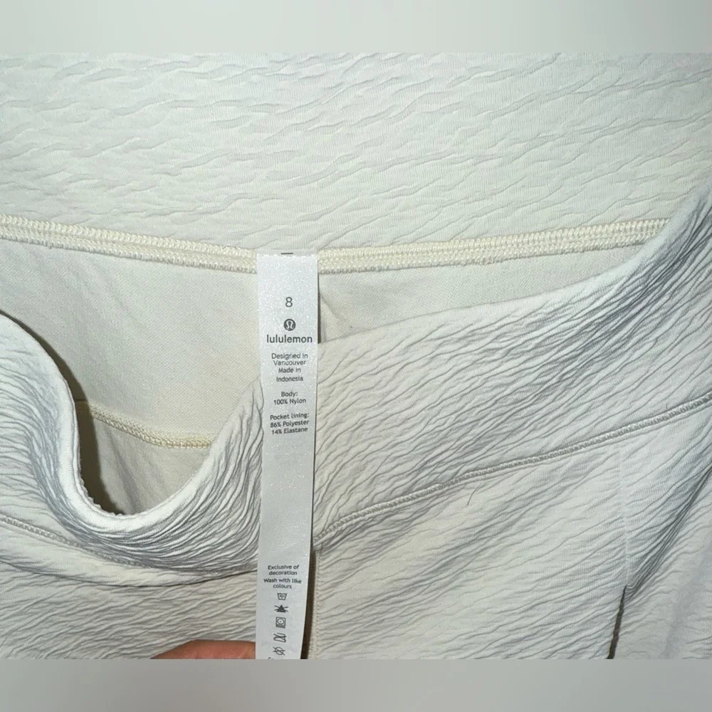 Lululemon Athletica Cream Wide-Leg‎ Pants